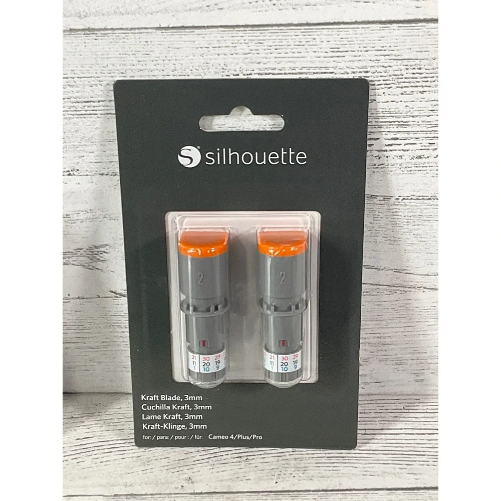 Silhouette‎ Cameo Kraft Blade 3MM - 2 Pack - NEW SEALED - FREE SHIPPING